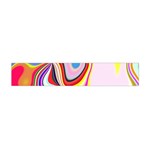 Colourful Abstract Background Design Flano Scarf (Mini) Front