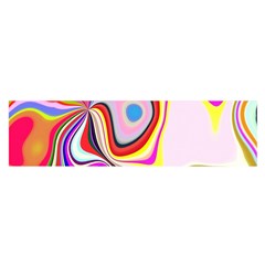 Colourful Abstract Background Design Satin Scarf (oblong) by Nexatart