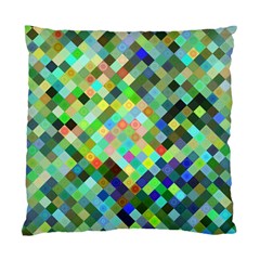 Pixel Pattern A Completely Seamless Background Design Standard Cushion Case (one Side) by Nexatart