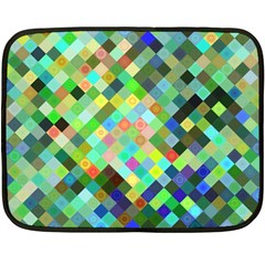 Pixel Pattern A Completely Seamless Background Design Fleece Blanket (Mini)