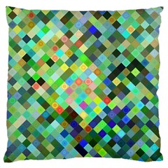 Pixel Pattern A Completely Seamless Background Design Standard Flano Cushion Case (one Side) by Nexatart