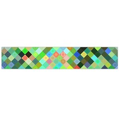 Pixel Pattern A Completely Seamless Background Design Flano Scarf (Large)