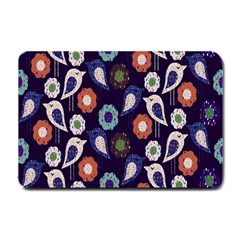 Cute Birds Seamless Pattern Small Doormat  by Nexatart