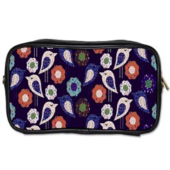 Cute Birds Seamless Pattern Toiletries Bags 2-side by Nexatart