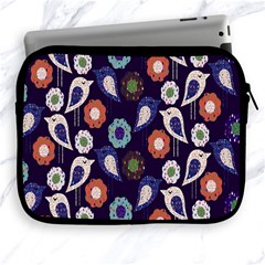 Cute Birds Seamless Pattern Apple Ipad 2/3/4 Zipper Cases by Nexatart