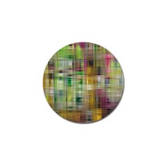 Woven Colorful Abstract Background Of A Tight Weave Pattern Golf Ball Marker (4 Pack) by Nexatart