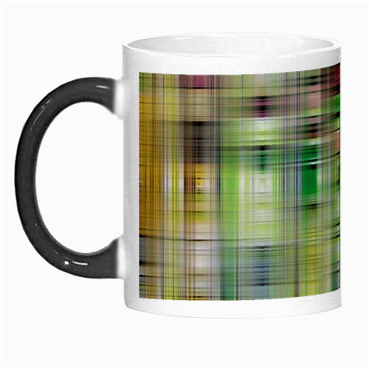 Woven Colorful Abstract Background Of A Tight Weave Pattern Morph Mugs