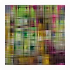 Woven Colorful Abstract Background Of A Tight Weave Pattern Medium Glasses Cloth by Nexatart