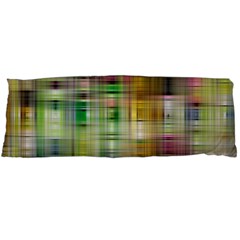 Woven Colorful Abstract Background Of A Tight Weave Pattern Body Pillow Case (dakimakura) by Nexatart