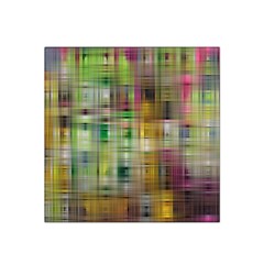 Woven Colorful Abstract Background Of A Tight Weave Pattern Satin Bandana Scarf by Nexatart