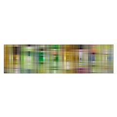 Woven Colorful Abstract Background Of A Tight Weave Pattern Satin Scarf (oblong) by Nexatart