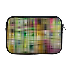 Woven Colorful Abstract Background Of A Tight Weave Pattern Apple Macbook Pro 17  Zipper Case by Nexatart