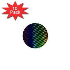 Digitally Created Halftone Dots Abstract 1  Mini Magnet (10 pack) 