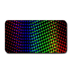 Digitally Created Halftone Dots Abstract Medium Bar Mats