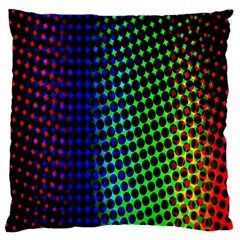 Digitally Created Halftone Dots Abstract Large Cushion Case (Two Sides)