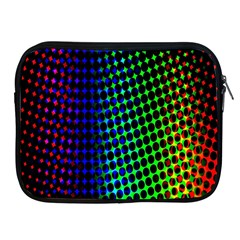 Digitally Created Halftone Dots Abstract Apple iPad 2/3/4 Zipper Cases