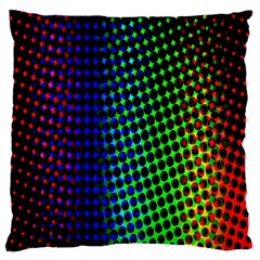 Digitally Created Halftone Dots Abstract Standard Flano Cushion Case (Two Sides)