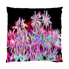 Fractal Fireworks Display Pattern Standard Cushion Case (one Side) by Nexatart