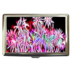 Fractal Fireworks Display Pattern Cigarette Money Cases by Nexatart