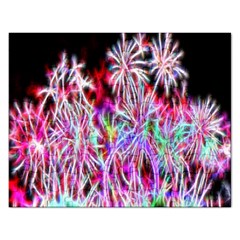 Fractal Fireworks Display Pattern Rectangular Jigsaw Puzzl by Nexatart