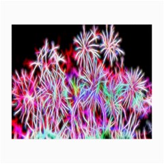 Fractal Fireworks Display Pattern Small Glasses Cloth by Nexatart