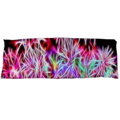 Fractal Fireworks Display Pattern Body Pillow Case (dakimakura) by Nexatart