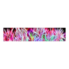 Fractal Fireworks Display Pattern Velvet Scrunchie