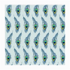 Background Of Beautiful Peacock Feathers Medium Glasses Cloth by Nexatart