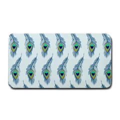 Background Of Beautiful Peacock Feathers Medium Bar Mats by Nexatart