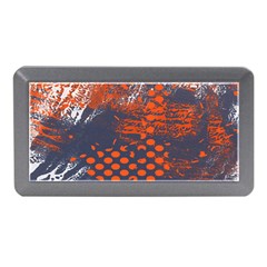 Dark Blue Red And White Messy Background Memory Card Reader (mini) by Nexatart