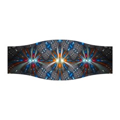 Fancy Fractal Pattern Background Accented With Pretty Colors Stretchable Headband by Nexatart