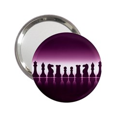 Chess Pieces 2 25  Handbag Mirrors by Valentinaart