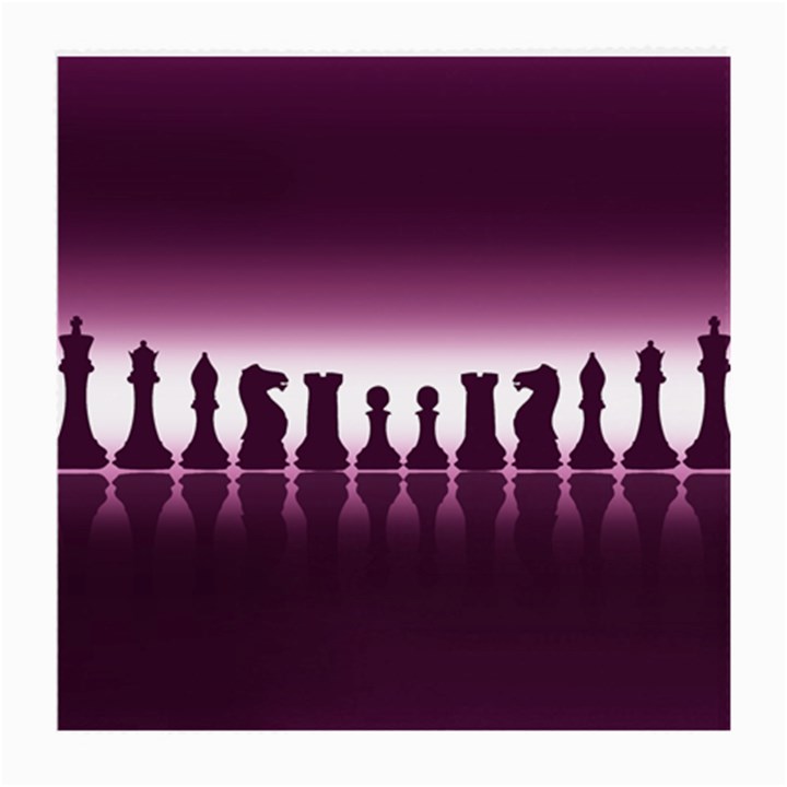 Chess Pieces Medium Glasses Cloth (2-Side)