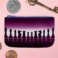 Chess Pieces Large Coin Purse