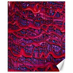 Plastic Mattress Background Canvas 16  X 20   by Nexatart