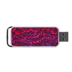 Plastic Mattress Background Portable Usb Flash (two Sides) by Nexatart