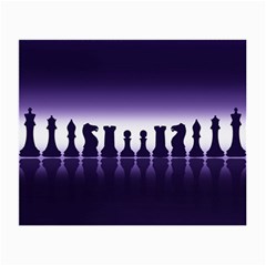 Chess Pieces Small Glasses Cloth