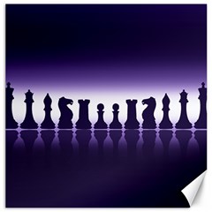 Chess Pieces Canvas 16  x 16  