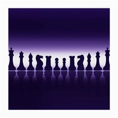 Chess Pieces Medium Glasses Cloth