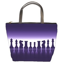 Chess Pieces Bucket Bags