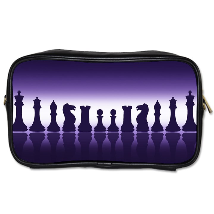 Chess Pieces Toiletries Bags 2-Side