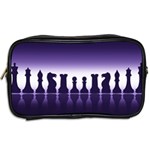 Chess Pieces Toiletries Bags 2-Side Back