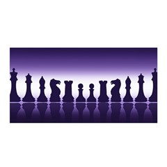 Chess Pieces Satin Wrap