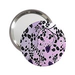 Floral Pattern Background 2.25  Handbag Mirrors Front