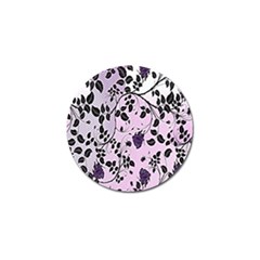 Floral Pattern Background Golf Ball Marker (10 Pack) by Nexatart