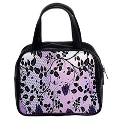 Floral Pattern Background Classic Handbags (2 Sides) by Nexatart