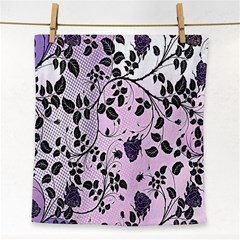 Floral Pattern Background Face Towel by Nexatart