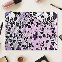 Floral Pattern Background Cosmetic Bag (xl) by Nexatart