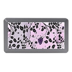 Floral Pattern Background Memory Card Reader (mini) by Nexatart