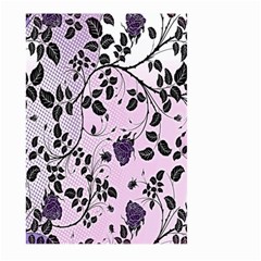 Floral Pattern Background Large Garden Flag (two Sides) by Nexatart